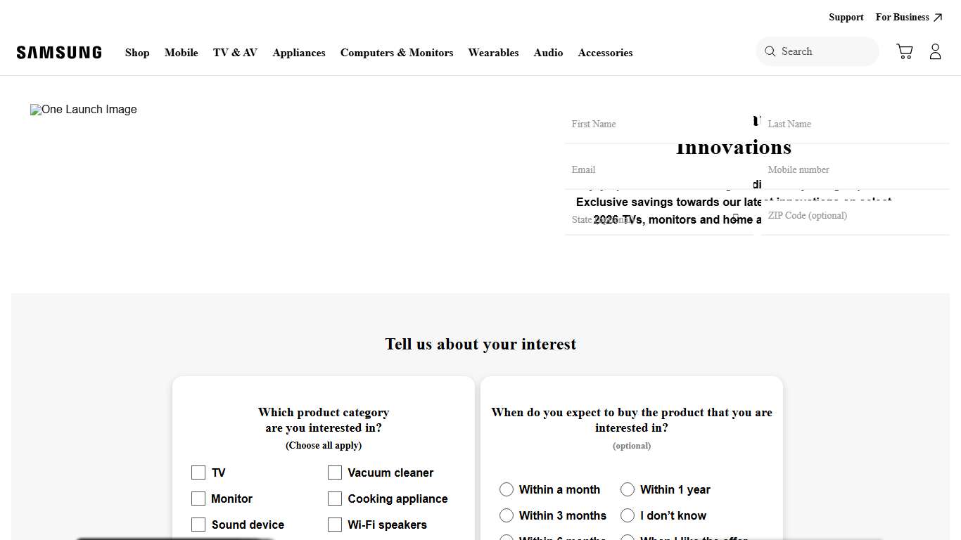The First Look Samsung's Latest 2026 Innovations